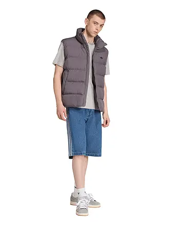 ADIDAS ORIGINALS | Steppgilet COMMERCIAL | grau
